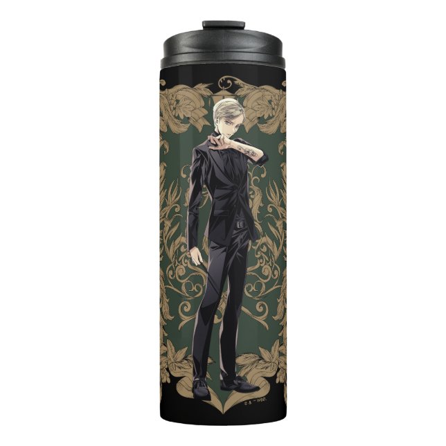 Bouteilles Isothermes Anime Draco Malfoy Cadre Ornate (Devant)