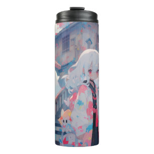 Bouteilles Isothermes Anime Manga Haunted Girl Inspiré Tumbler