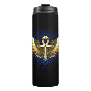 Bouteilles Isothermes Ankh or avec ailes