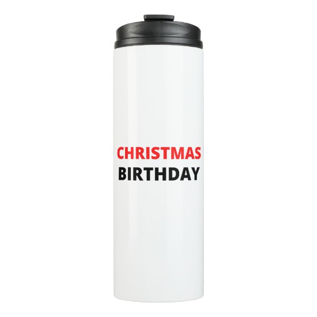 BOUTEILLES ISOTHERMES ANNIVERSAIRE DE CHRISTMAS (Devant)