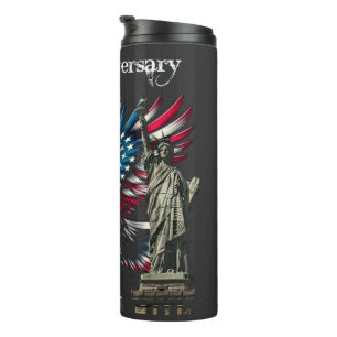 Bouteilles Isothermes Anniversaire patriotique États-Unis 250e 