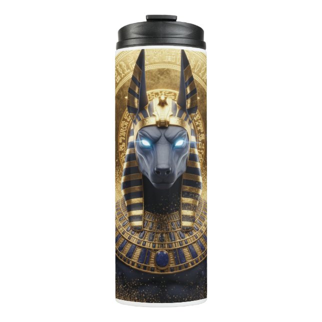 Bouteilles Isothermes Anubis Jackal Thermal Mug | Ancient Egyptian God T (Devant)