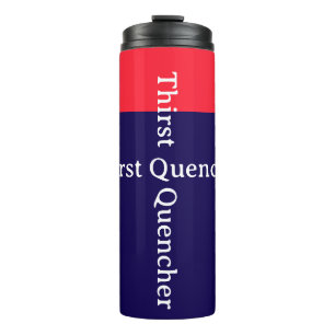 Bouteilles Isothermes Apaisant Soif Rouge Bleu