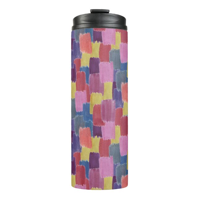 Bouteilles Isothermes Aquarelle Abstraite : arrière - plan de splash san (Devant)