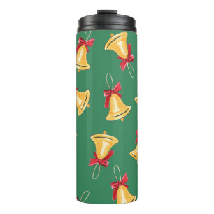 Bouteilles Isothermes Aquarelle Bell Motif Vert sans joint