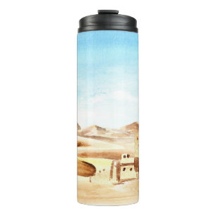 Bouteilles Isothermes Aquarelle de Desert Dunes African City