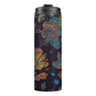 Bouteilles Isothermes Aquarelle de Paisley : tuile à motif floral