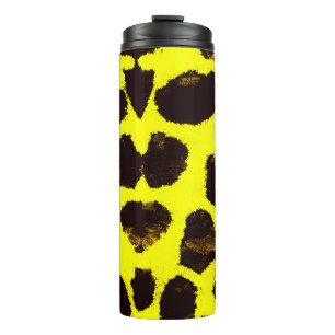 Bouteilles Isothermes Aquarelle de Poster de animal Abstrait Leopard