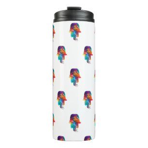 Bouteilles Isothermes Aquarelle Hamsa Art