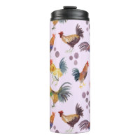 Aquarelle Poulets OEufs Poules Barnyard Poules pou