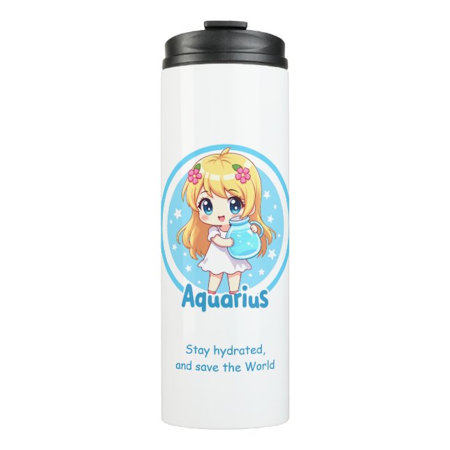 Bouteilles Isothermes Aquarius Travel Mug - Restez hydraté dans le style (Devant)