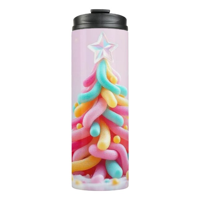 Bouteilles Isothermes Arbre à Bonbons Fantaisiste (Devant)