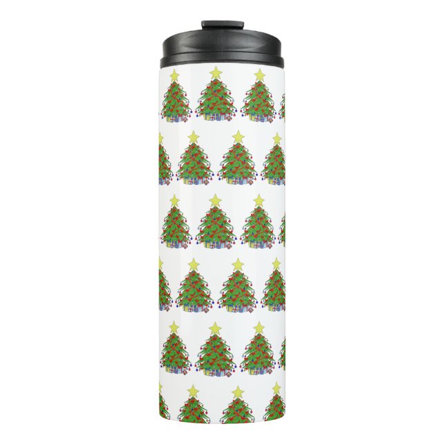 Bouteilles Isothermes Arbre de Noël (Devant)