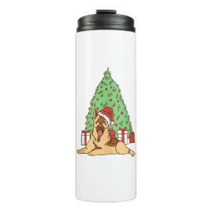 Bouteilles Isothermes Arbre de Noël de chien - Noël drôle