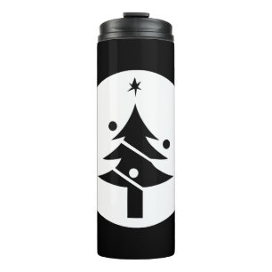 Bouteilles Isothermes Arbre de Noël en cercle
