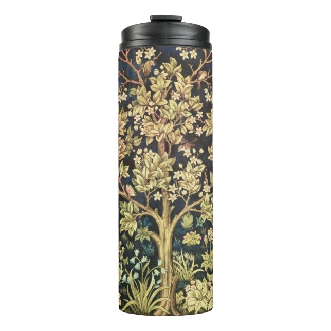 Bouteilles Isothermes Arbre de William Morris de Pre-Raphaelite de cru (Devant)