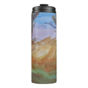 Bouteilles Isothermes Arbres au coucher du soleil