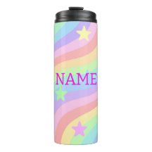 Arc en ciel et étoiles