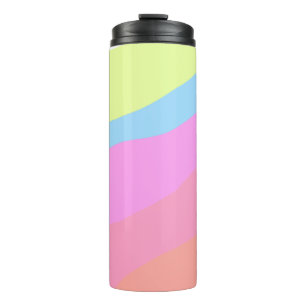 Bouteilles Isothermes Arc-en-ciel rose violet multicolore bande du mois 