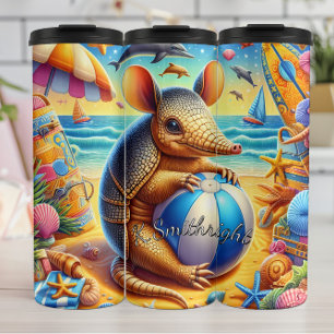 Bouteilles Isothermes Armadillo Plage d'été Amusant