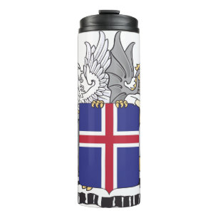 Bouteilles Isothermes Armoiries de l'Islande Gardiens mythiques Art