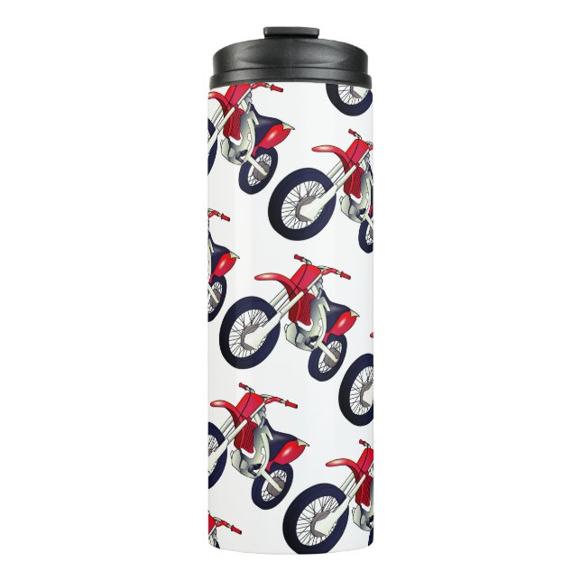 Bouteilles Isothermes Arrière - plan couleur personnalisé pour motocycle (Devant)