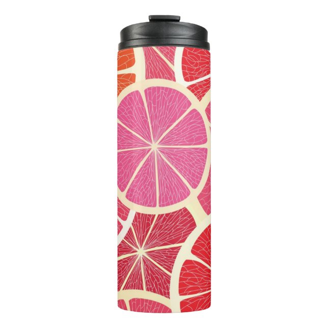 Bouteilles Isothermes Arrière - plan de cru de pamplemousse (Devant)