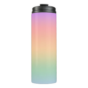 Bouteilles Isothermes Arrière - plan de dégradé de couleur arc-en-ciel