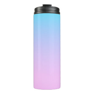 Bouteilles Isothermes Arrière - plan dégradé bleu et rose