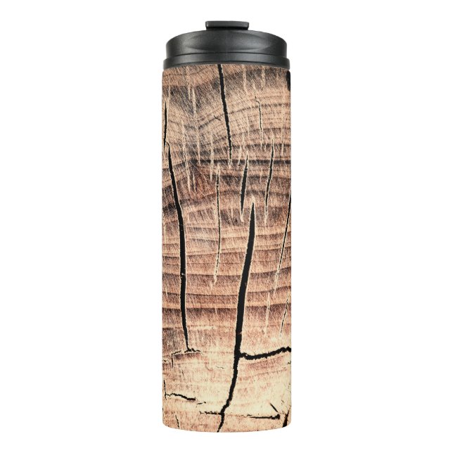 Bouteilles Isothermes arrière - plan d'un stumpabstract en bois, âge, vi (Devant)