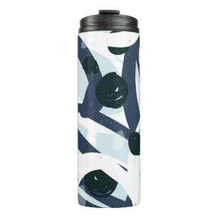 Bouteilles Isothermes Art Abstrait : Illustration de peinture transparen