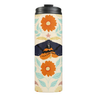 Bouteilles Isothermes Art de motif de papillon de nuit Cottagecore | Con