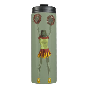 Bouteilles Isothermes Art de pom-pom girls gothique effrayant