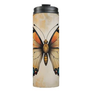 Bouteilles Isothermes Art Deco Butterfly Tumbler