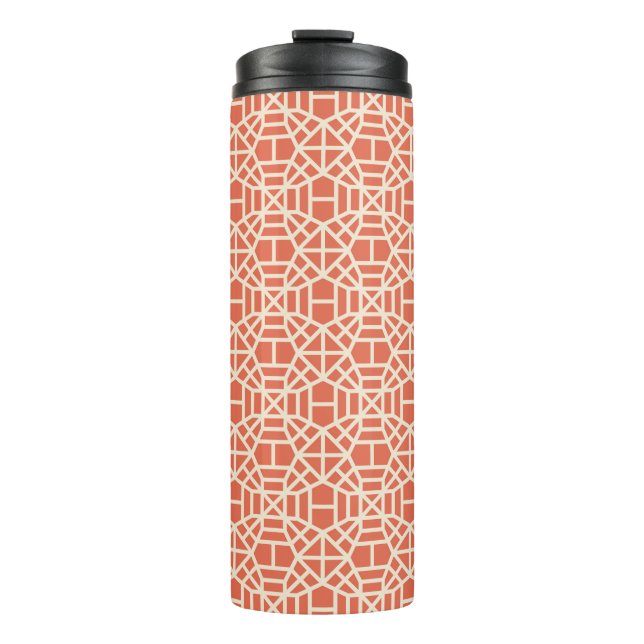Bouteilles Isothermes Art deco seamless pattern background. abstract, ar (Devant)