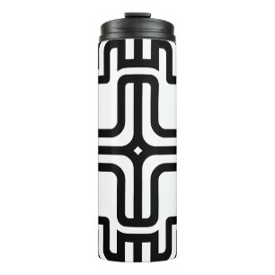 Bouteilles Isothermes Art géométrique moderne de croix en lignes