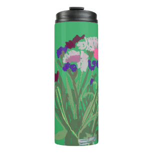 Bouteilles Isothermes Art moderne Fleurs sauvages colorés heureux