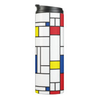 Art Moderne Géométrique Minimaliste De Stijl Mondr