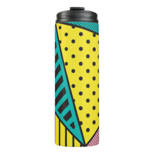 Bouteilles Isothermes Art pop, géométrique, gribouillis audacieux