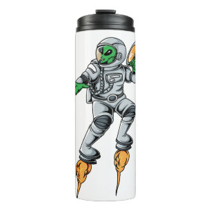 Bouteilles Isothermes Astronaute Alien Sci-Fi Espace Ufo