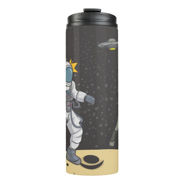 Bouteilles Isothermes Astronaute et extraterrestre     (Devant)