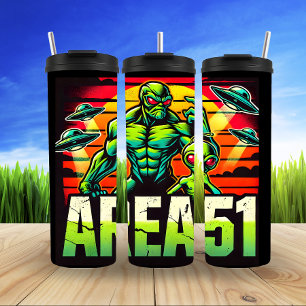 Bouteilles Isothermes Atterrissage de l'OVNI à la zone 51