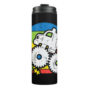 Bouteilles Isothermes Attrapez ce mignon Monster Truck Crushing Puzzle T