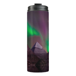 Bouteilles Isothermes aurore de l'espace mystique pyramide imaginaire
