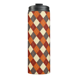 Bouteilles Isothermes Automne/Automne En vichy motif