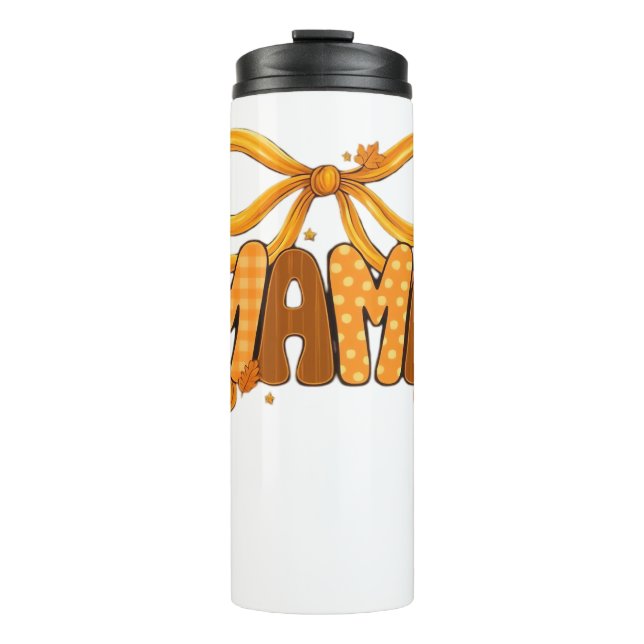 Bouteilles Isothermes Automne Coquette Mama - Cosy Automne esthétique av (Devant)