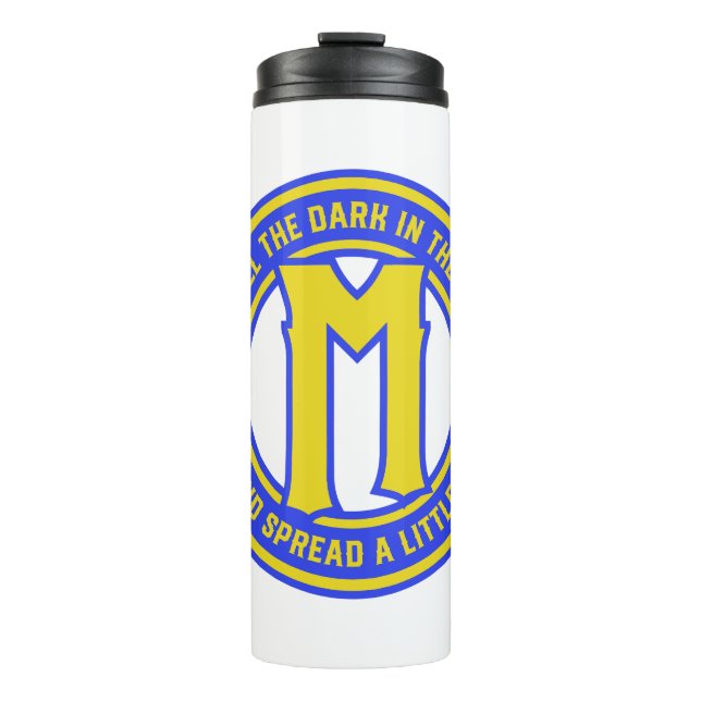 Bouteilles Isothermes Avec tout le noir dans le monde. Parfum (Devant)