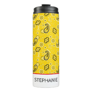 Bouteilles Isothermes Aventure au foulard jaune NOM Voyage Amusement