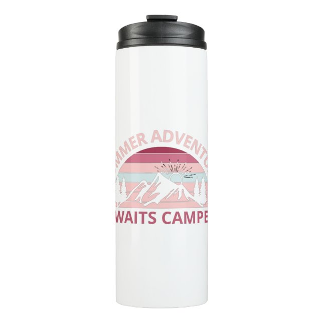 Bouteilles Isothermes Aventure d'été attend Camper-Adventure-Camper (Devant)