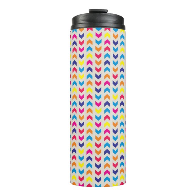 Bouteilles Isothermes Aztec Chevron coloré (Devant)